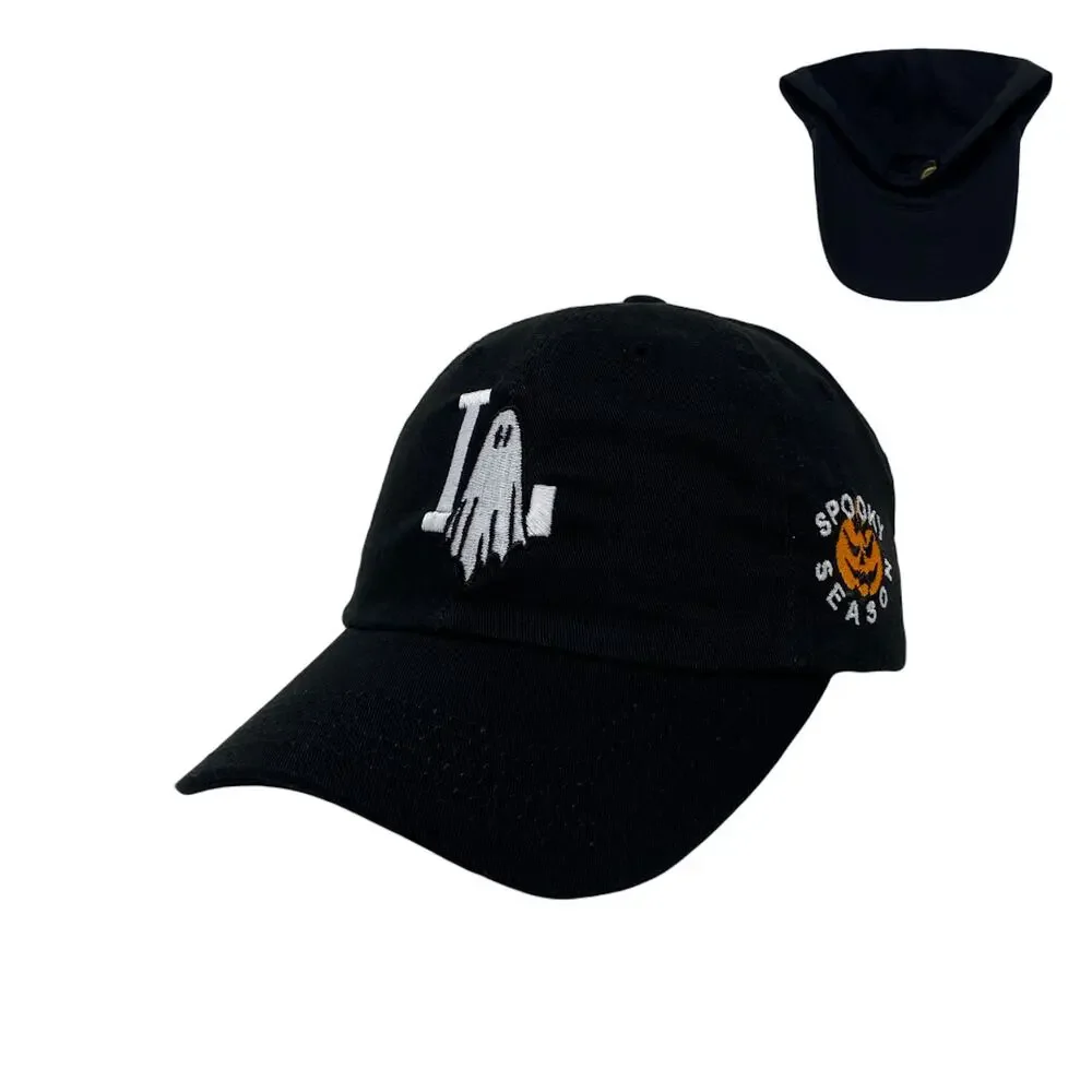 Los Angeles LA Ghost Halloween Spooky Slouch Dad Hat